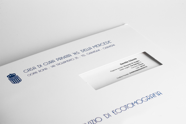 Online printing Casa di cura Folder: Print: 1 colour
Paper: matt coated 350 gsm
Processes: die-cutting
