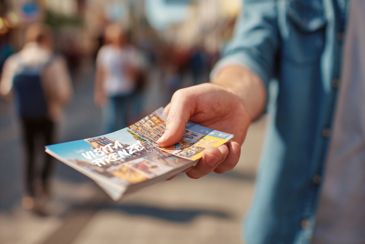 Display your brand with professional custom printed business cards. This image showcases high-quality offset printing perfect for networking events, promotional campaigns, and business meetings. Sprint24 delivers vibrant, durable cards customized to your design specifications.
