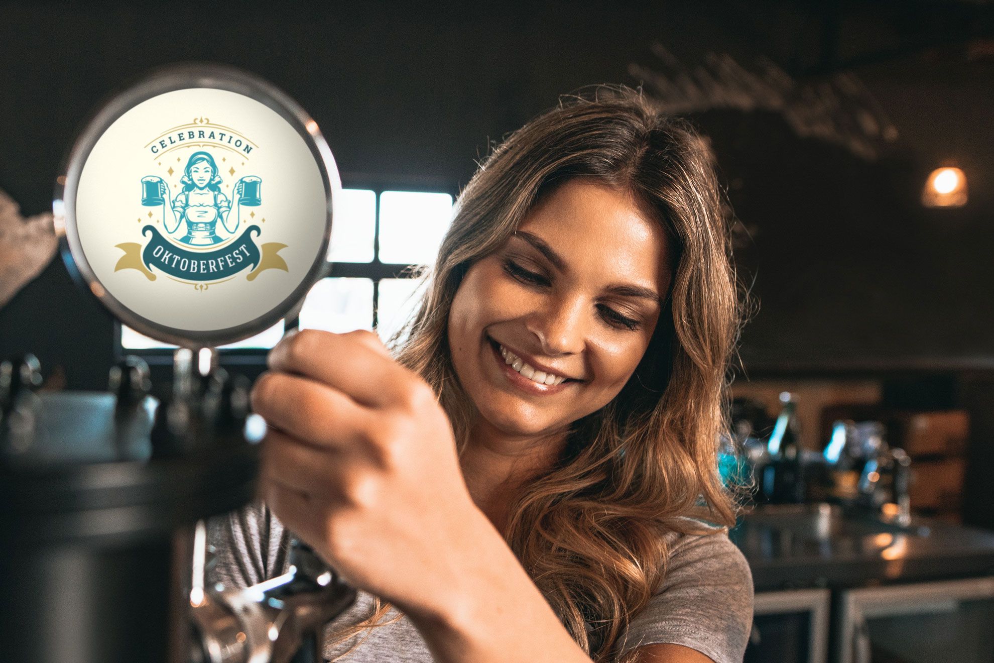 Woman displaying custom round sticker with lighthouse design Showcase your custom round stickers with vibrant, professional printing. Perfect for branding, personalizing products, or custom labeling, our round stickers feature sharp details and long-lasting durability. Order high-quality custom round stickers online and bring your unique designs to life.