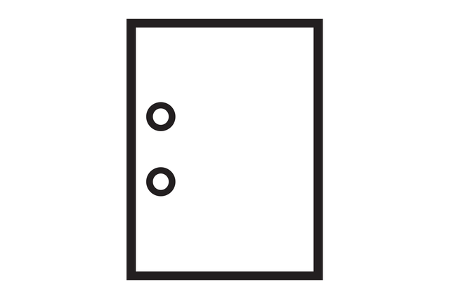 2 holes archive: The holes have a centre to centre distance of 8 cm, which means every hole has 4 cm from the centre of the sheet. Suggested for formats smaller than A4.