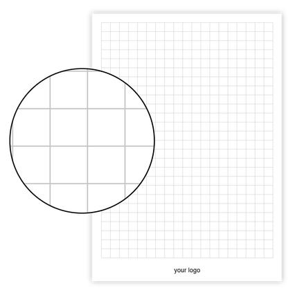 A4 - Squared Template - 10mm