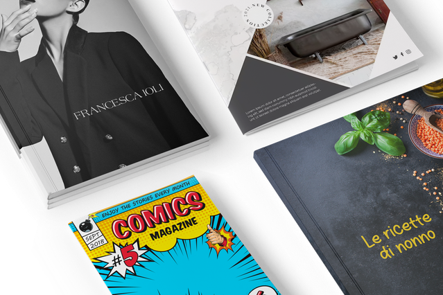 Books by category: * Choose by category
* Yearbook, Lookbook, Magazines
* Self-publishing, Manuals, Brochures, Manga