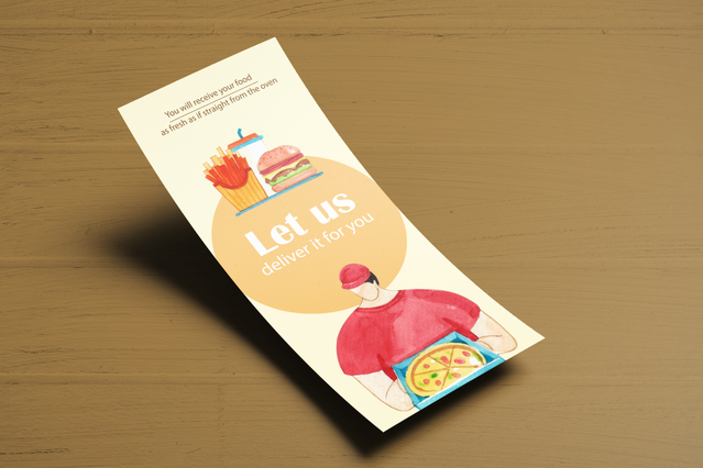 This 10x21 flyer mockup showcases a vibrant, professionally printed promotional design featuring colorful fruit imagery perfect for beverage brands. Ideal for juice bars, cafes, and promotional campaigns, it demonstrates premium custom printing quality. Order your personalized 10x21 flyers online and make your marketing materials stand out.