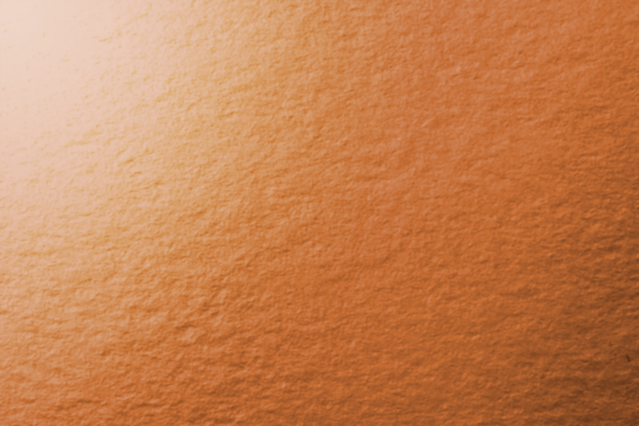 Copper: Print with coloured metallic foil. Maximum coverage foreseen cliché 10x10 cm: for larger coverage or multiple positions ask for a quote sending the file.