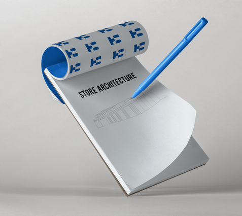 This custom notepad features personalized branding on both the cylindrical cover and pages, ideal for building your professional brand identity. The set includes a matching pen, making it a complete promotional or corporate gift solution. Perfect for businesses looking to create memorable branded stationery that leaves a lasting impression.