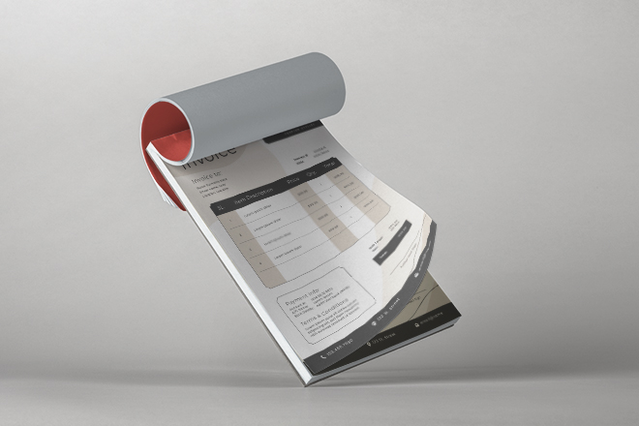 This self-copying duplicate notepad combines professional functionality with protective cover design for secure organization. Perfect for invoices, receipts, and customer records, the pre-carbonated pages eliminate manual copying while maintaining print quality. Sprint24's custom notepads deliver personalized printing solutions with guaranteed reliability and instant shipping.
