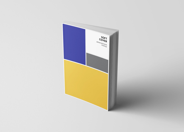 High-quality softcover book with custom cover for self-publishers and authors. Print Sprint24.