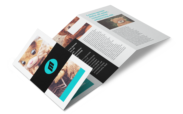 Double Parallel Fold Brochures: Printing Online Custom UK: Are you looking for a double parallel fold brochures? Entrust you to the online service of Sprint24: quality at small prices. Configure now your products!