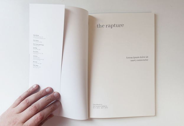 Professional perfect-bound brochure with distinctive spine and elegantly designed interior pages. Sprint24.
