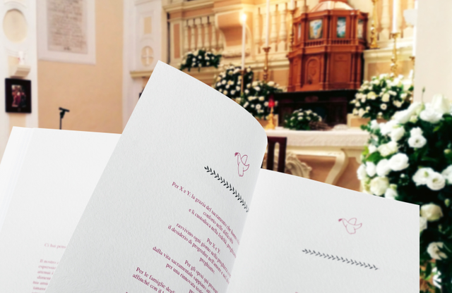 These sophisticated printed wedding booklets feature a refined minimalist design perfect for guiding guests through your ceremony. Personalized with elegant typography and careful layout, they create a cohesive visual experience matching your wedding aesthetic. Custom printed wedding booklets add a professional, coordinated touch to enhance your special day.