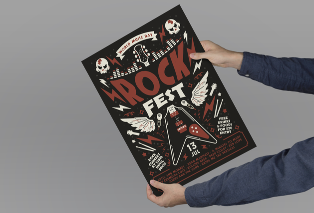 Professional A3 printing for event marketing and promotional campaigns. Create stunning, customizable posters perfect for festivals, concerts, and sponsorship activities. Get premium quality prints with discounts up to 40%.