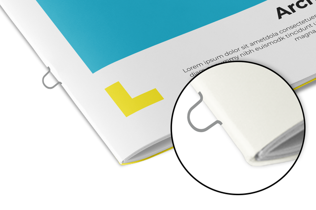 Omega Staple Binding Online Custom UK: Are you looking for a omega staple binding? Entrust you to the online service of Sprint24: quality at small prices. Configure now your products!