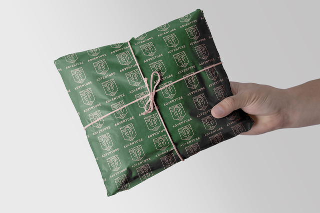 Customized wrapping paper featuring a striking green dollar sign pattern, perfect for business gifts and corporate packaging. This personalized paper roll enhances your brand presentation with a unique, professional design that makes gift-giving memorable for clients and employees. Ideal for companies and entrepreneurs seeking distinctive custom wrapping solutions that combine business branding w…