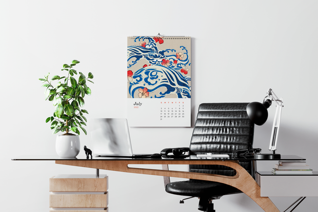 Personalized wall calendars add style and functionality to any office or workspace. Perfect for organizing schedules and making an impressive gift for business partners and clients. Our custom wall calendars combine practical time management with professional aesthetics.