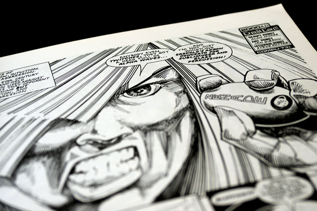 This manga print exemplifies Sprint24's precision in reproducing fine linework and dynamic action sequences with exceptional clarity. The high-contrast black and white artwork displays sharp details and refined shading, ensuring every nuance of the original illustration is faithfully captured. Order your manga prints with our customizable formats and premium paper options for professional-quality…