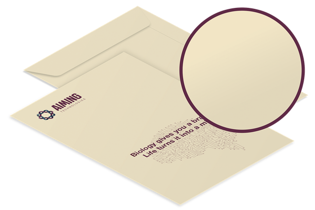 Customize your Splendorgel Avorio envelopes with personalized printing on premium velvety paper. These delicate ivory-colored envelopes deliver superior quality and elegant texture for professional correspondence and special mailings.