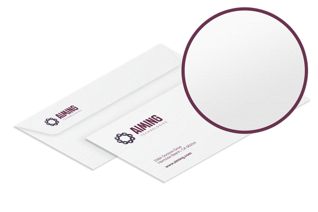 Customize your Splendorgel Extra White series envelopes with professional embossed printing. The premium delicate white paper and personalization options make these perfect for business branding and special correspondence. Order online on Sprint24 for seamless customization.