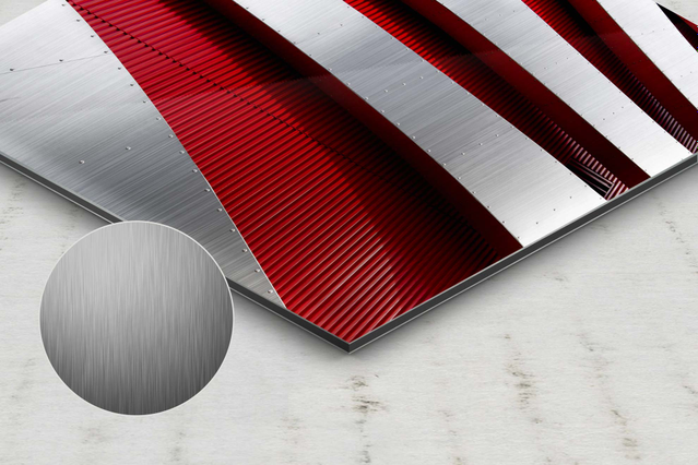 The incredible brushed aluminum: Unique: For design lovers, technology enthusiasts, or for those who are not satisfied and are looking for a **difference**, the perfect choice is brushed Dibond®. The …