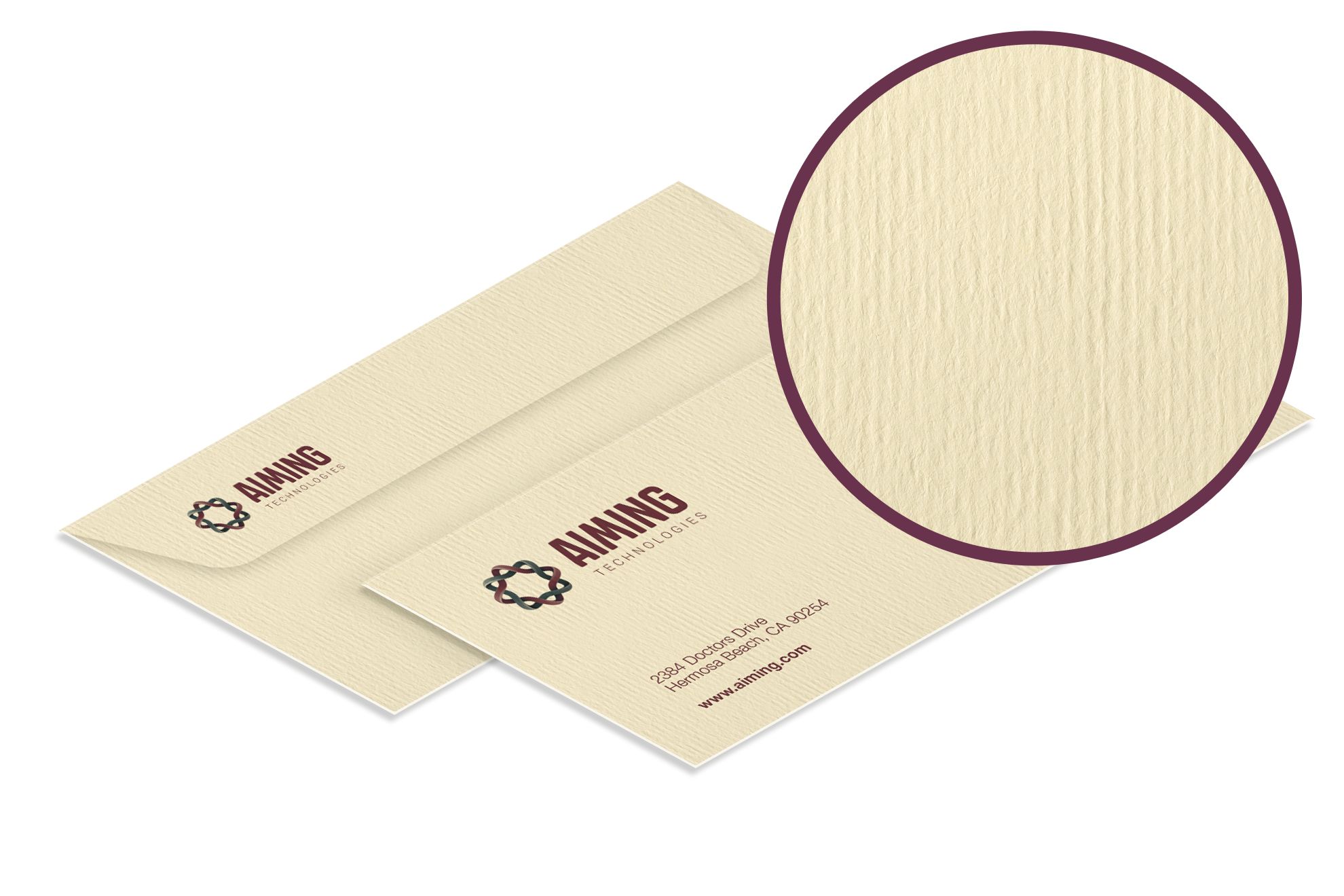 Acquarello Avorio Envelopes, with Sprint24 you print the Quality Online: Customise your Watercolor Ivory envelopes on Sprint24: Pantone colours, embossed printing and various formats. Everything Online, everything at once.