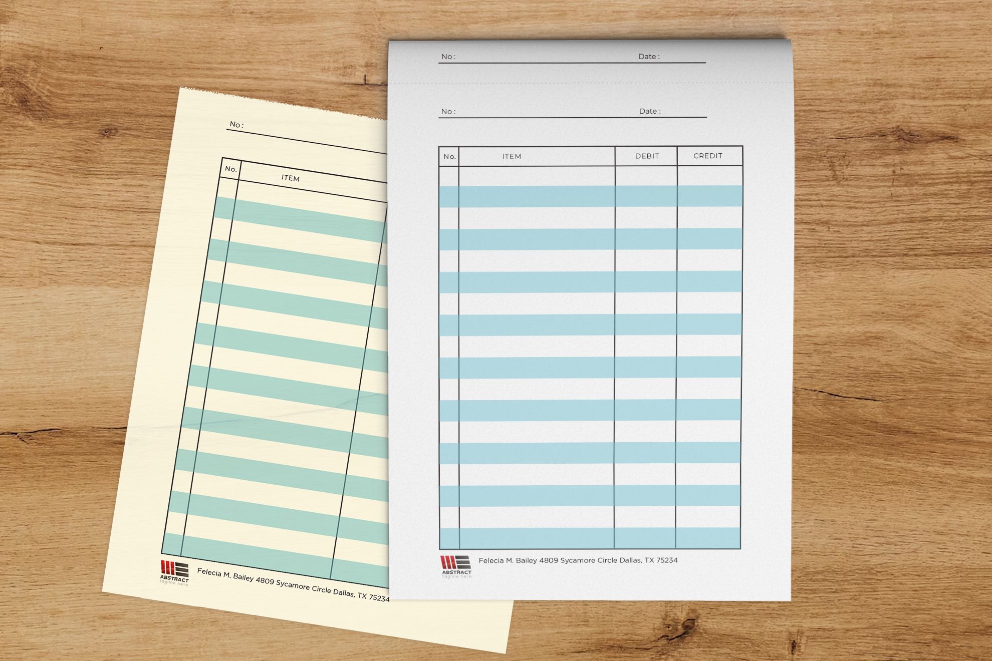 Carbon paper notepads