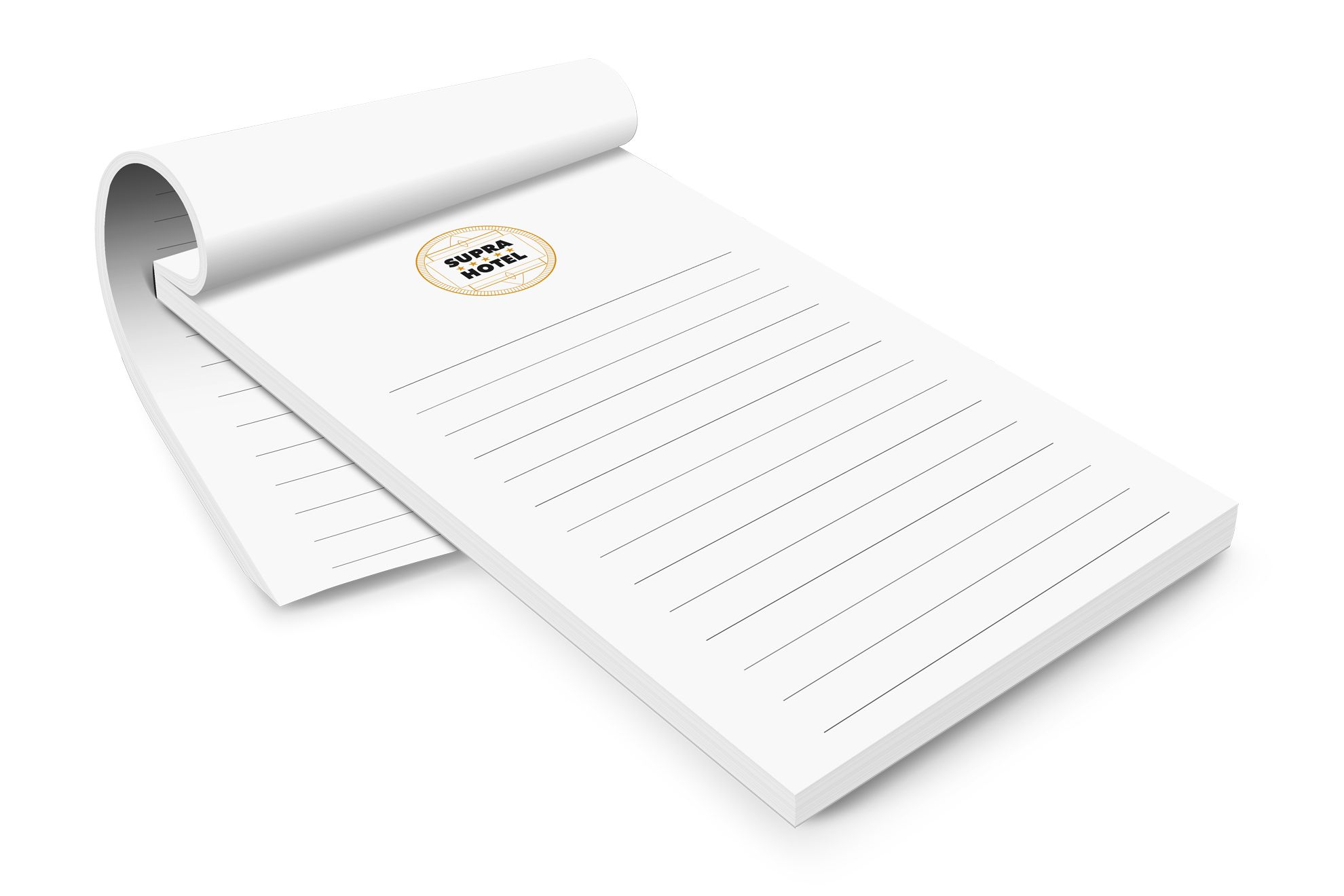Customized Notebooks: Print Online and Save Money!: Print online your restaurant or hotel notebooks. Choose the convenience of a high quality online printing press.