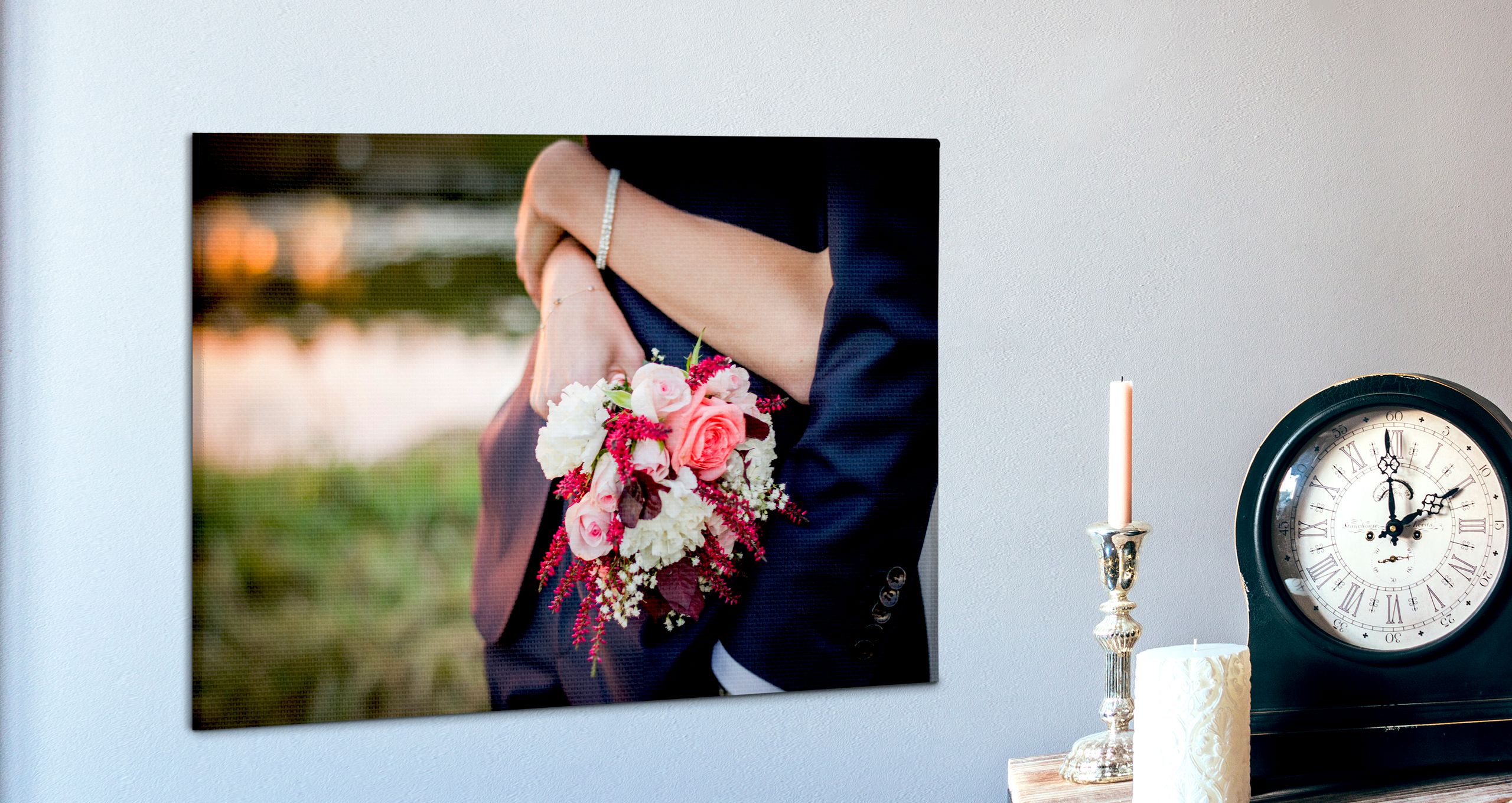 Online printing Photo on canvas