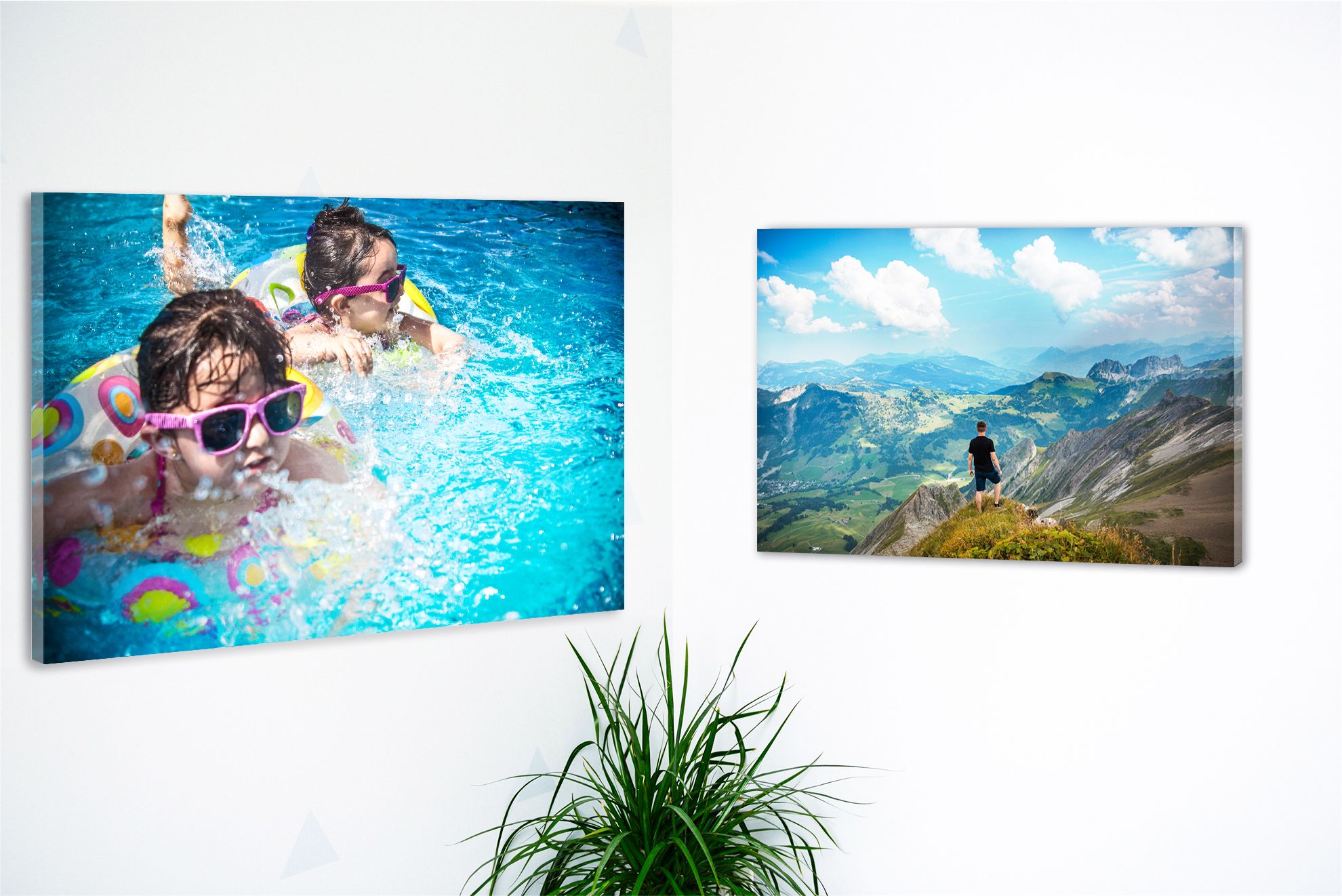 Online printing Photographic paper behind acrylic glass