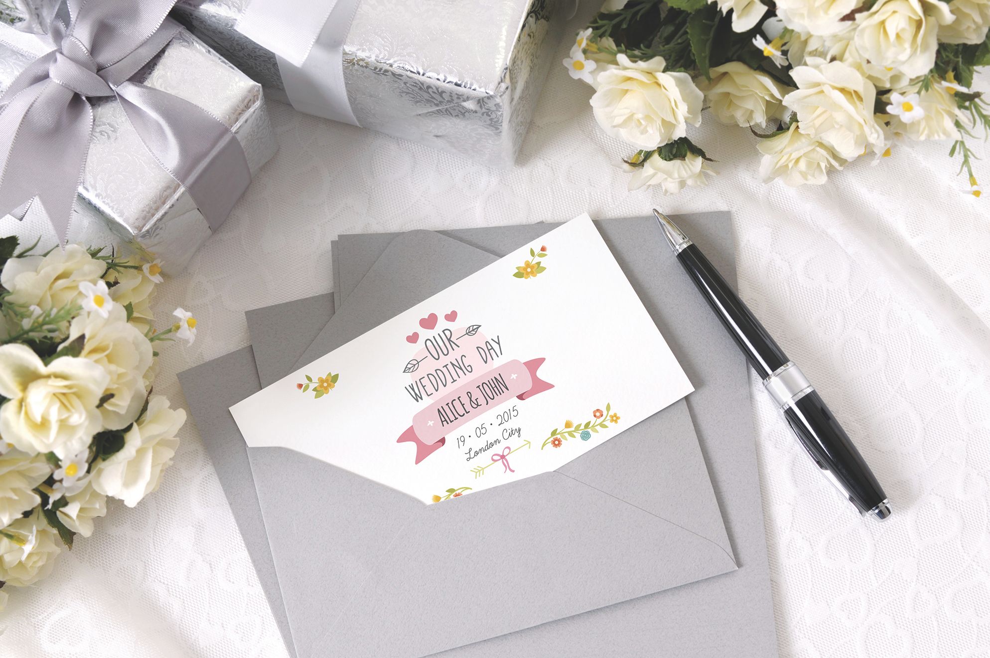 Online printing wedding invitations