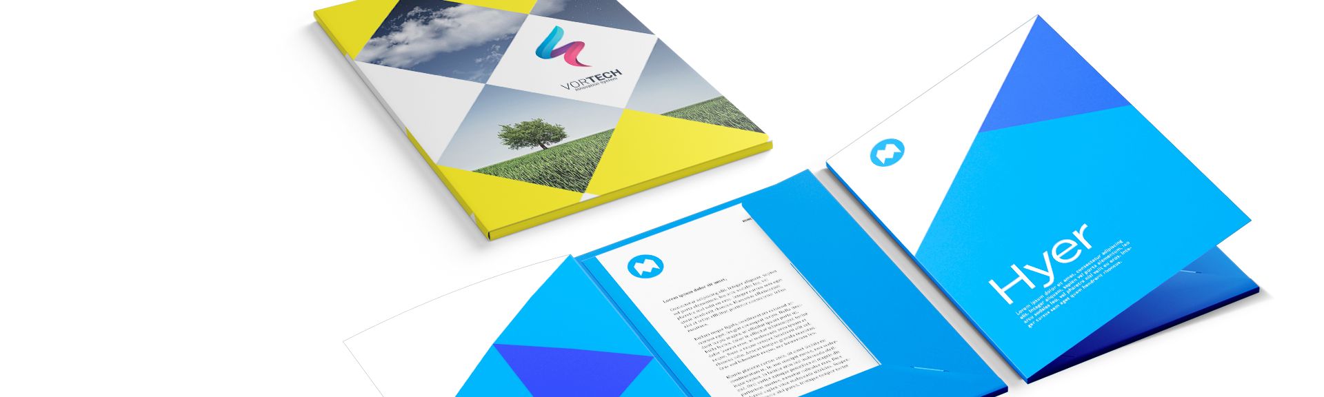 Presentation Folders: Printing Online Custom UK: Print promotional folders and binders on Sprint24. The online printing press where you can configure and order online your products at great prices.