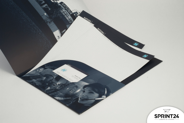 A4 Folder With Pocket Printing Online | Create & Customize: Do you want to communicate your professionalism from the first meeting with the customer? Print A4 folders with pocket with Sprint24 and leave a clear, consist…