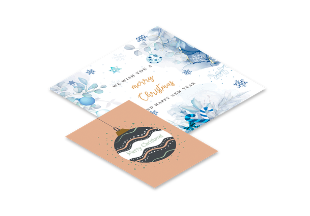 Christmas Card Printing Online Custom UK: Are you looking for a Christmas Card Printing? Entrust you to the online service of Sprint24: quality at small prices. Configure now your products!
