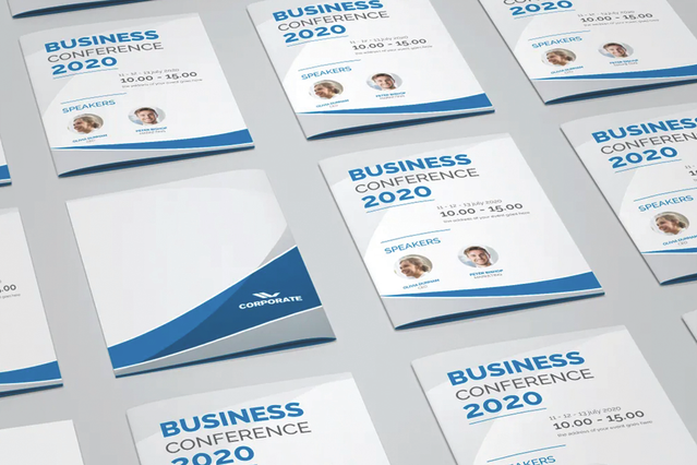 Custom Business Advertising Pamphlets Print Online: Corporate advertising brochures are perfect means to reach a large audience, disseminate a message, promote and make a brand familiar.