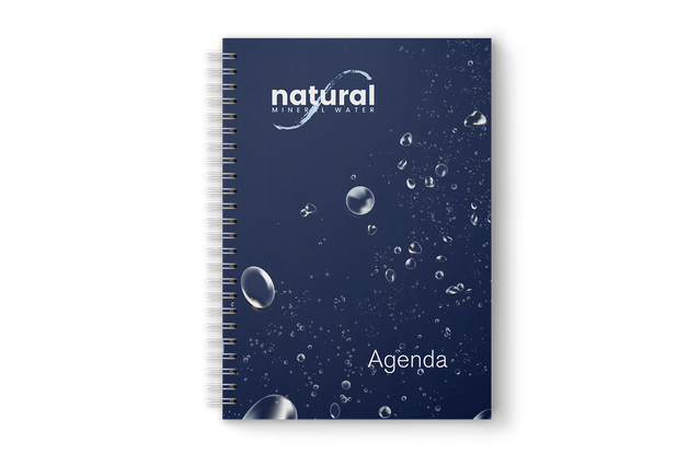Custom Metal Spiral Agendas: Printing Online UK: Are you looking for a metal spiral agendas? Entrust you to the online service of Sprint24: quality at small prices. Configure now your products!