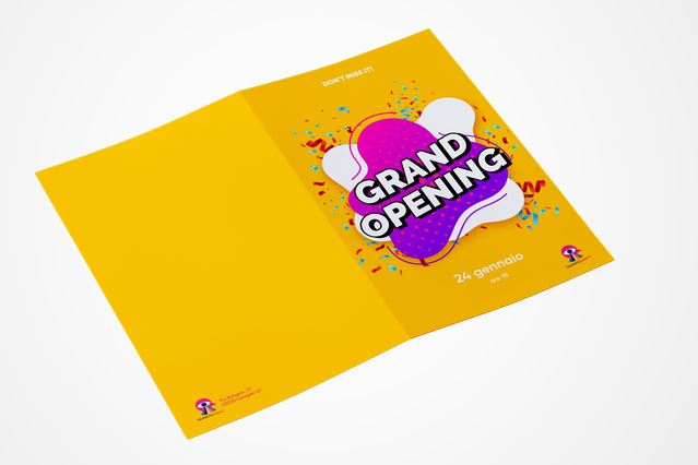 Customised Invitations: Printing Online Custom UK: Are you looking for a two-fold leaflets? Entrust you to the online service of Sprint24: quality at small prices. Configure now your products!