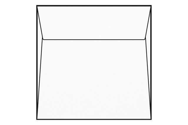 Freelife Vellum: White, Cream (no strip, square cut): 17x17 cm