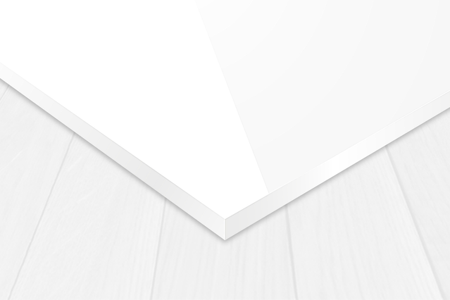 Full White Plexiglass: 10 mm