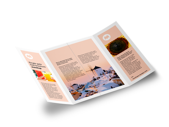 Gate-Fold Brochures: Printing Online Custom UK: Are you looking for a Gate-fold brochures? Entrust you to the online service of Sprint24: quality at small prices. Configure now your products!