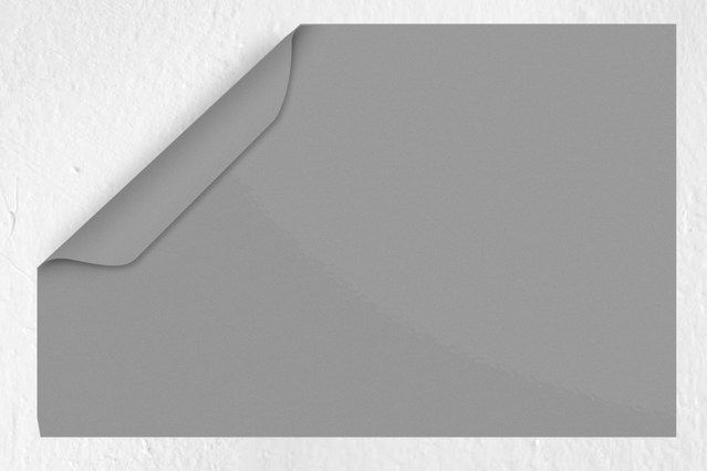 Grey glossy Pvc: Acrylic adhesive, based on solvent: calendered monomeric pvc. Permanent glue with immediate adherence. Suited to all the flat surfaces (except PE, PP). Applica…