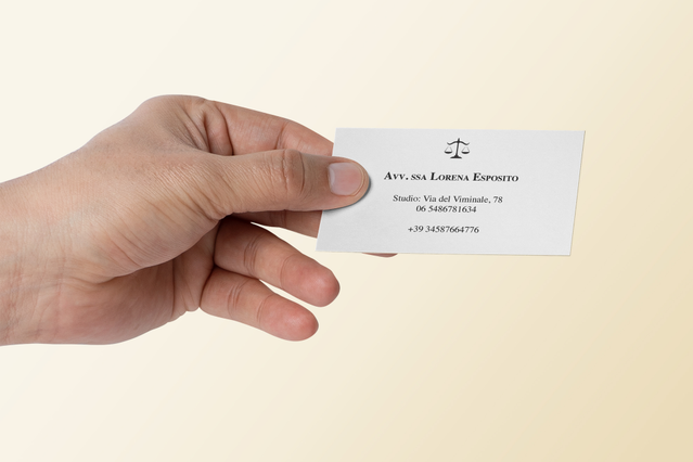 Lawyers Business Cards Printing Custom Online UK: Are you looking for a Lawyers business cards? Entrust you to the online service of Sprint24: quality at small prices. Configure now your products!