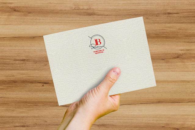 Online printing Letter envelopes: Print: none
Paper: acquerello ivory 16.2x22.9 cm strip
(paper detail)