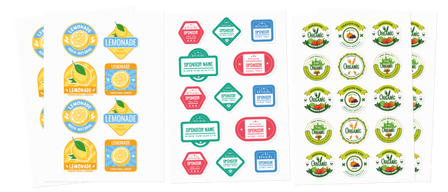 Online printing slide sheet stickers: Print a Sticker Set which allows for multiple sticker types on a single sheet. ✅ Free Shipping within maximum 3 business days! Discover more!