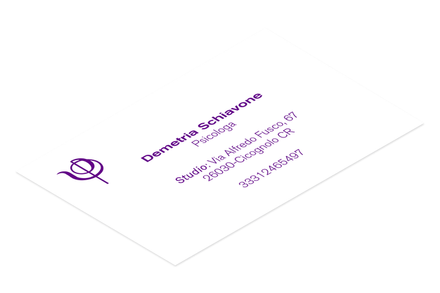 Psychologist Business Cards Printing Custom Online UK: Are you looking for a Psychologist Business Cards? Entrust you to the online service of Sprint24: quality at small prices. Configure now your products!