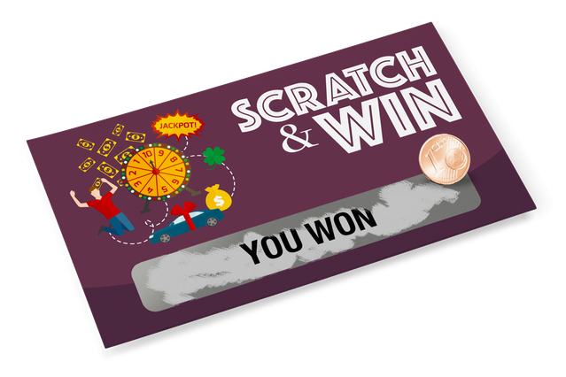 Scratch cards: Print online, it's better value for money!: Invent your promotion and make it origin…