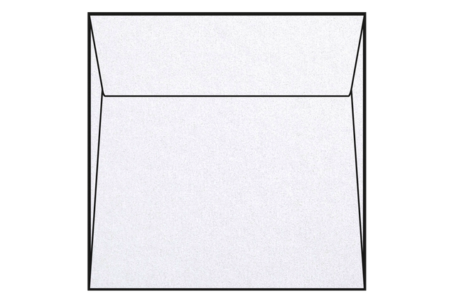 Sirio Pearl: Ice White (strip, square cut): 17x17 cm