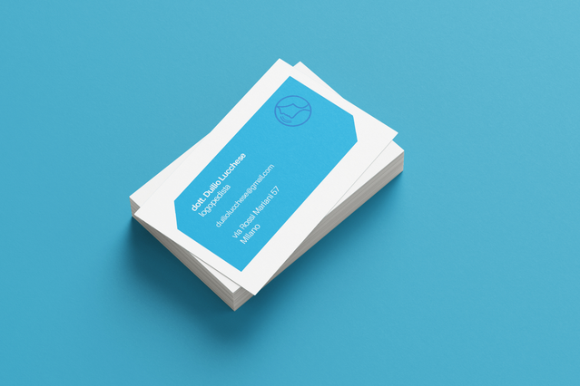 Speech Therapist Business Cards: Online Printing: Custom online speech therapist business cards with Sprint24! The online typography that simplifies high quality printing and guarantees certain deliveries.