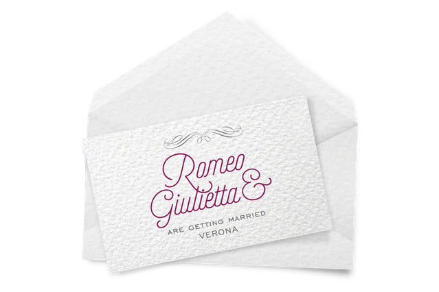 Wedding Invitations: Printing Custom Online UK: Are you looking for a personalized wedding invitations? Entrust you to the online service of Sprint24: quality at small prices. Configure now your products!